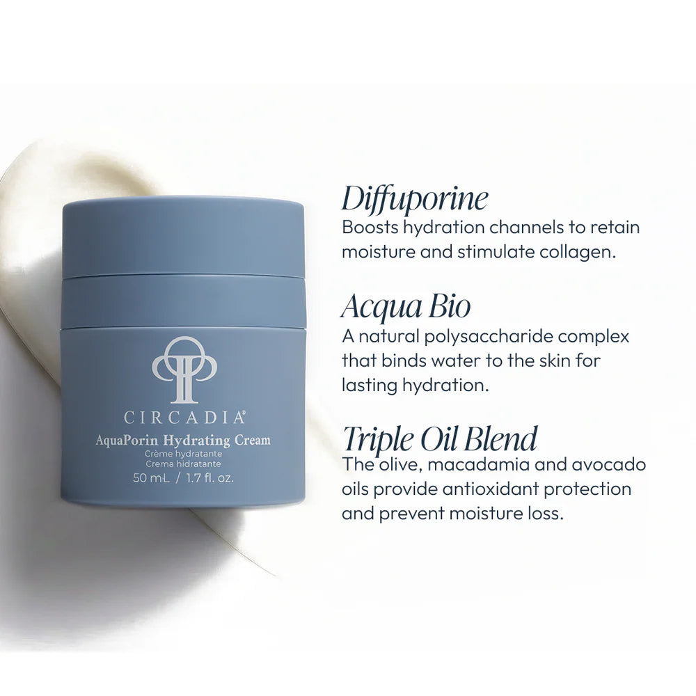 AquaPorin Hydrating Cream | Circadia | 1.7 FL OZ