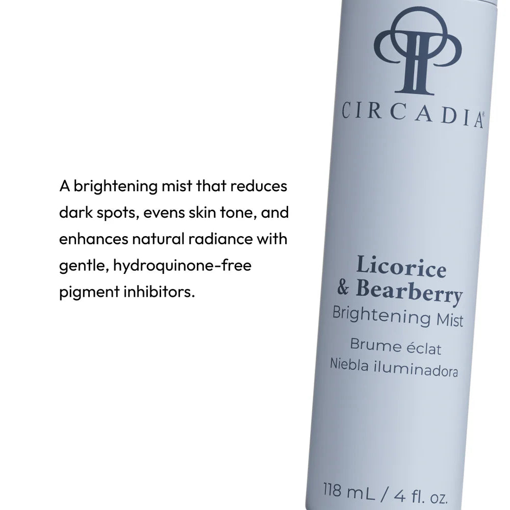 Licorice & Bearberry Brightening Mist | Circadia | 4.0 FL OZ