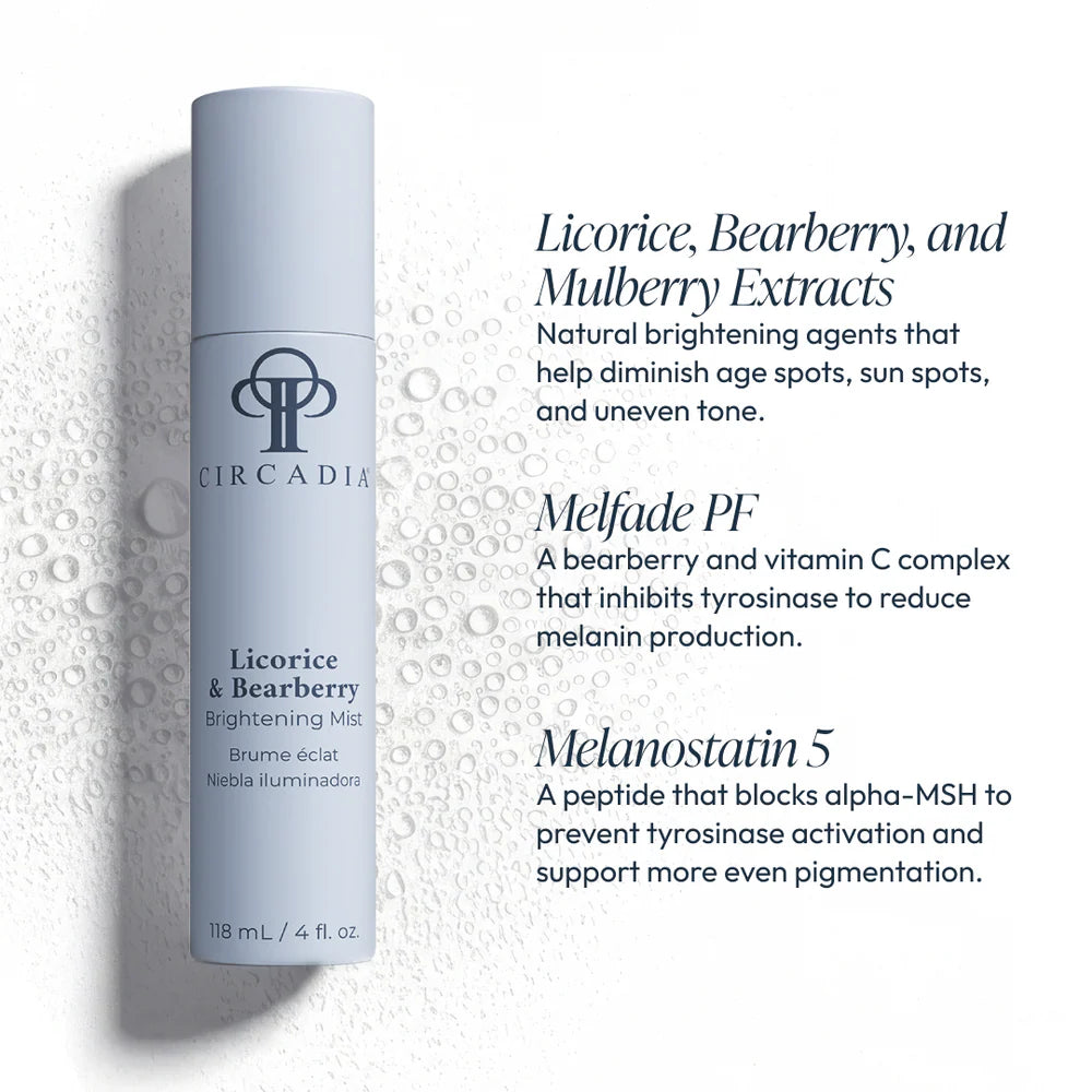 Licorice & Bearberry Brightening Mist | Circadia | 4.0 FL OZ