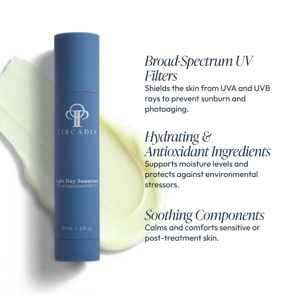 Light Day Sunscreen Broad Spectrum SPF 37 | Circadia | 2.0 FL OZ