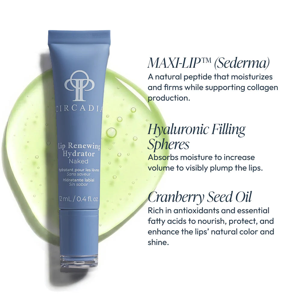 Lip Renewing Hydrator (Naked)  | Circadia | 0.4 FL OZ