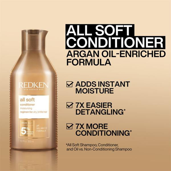 REDKEN | All soft conditioner 10.1oz